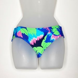 Aerie blue Abstract stretch Hipster bikini bottoms